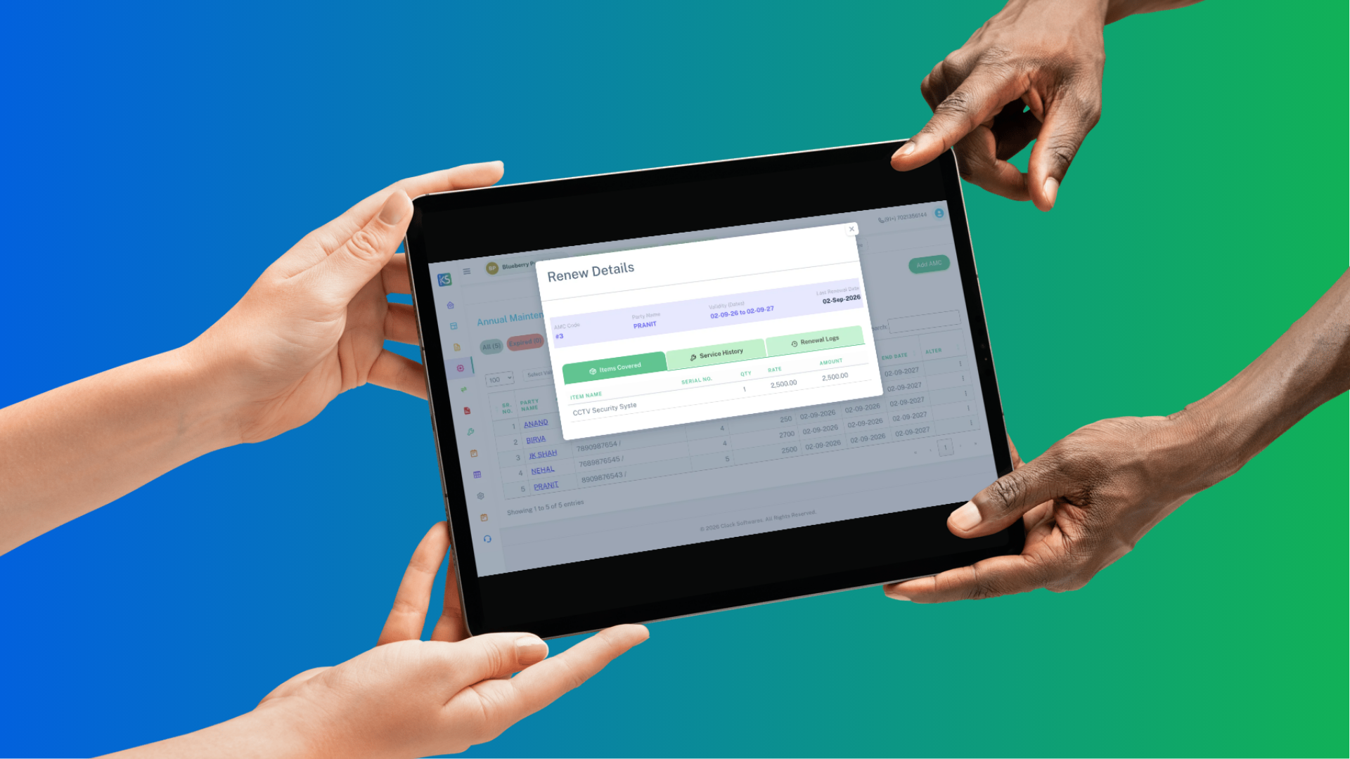Incident ticket queue dashboard