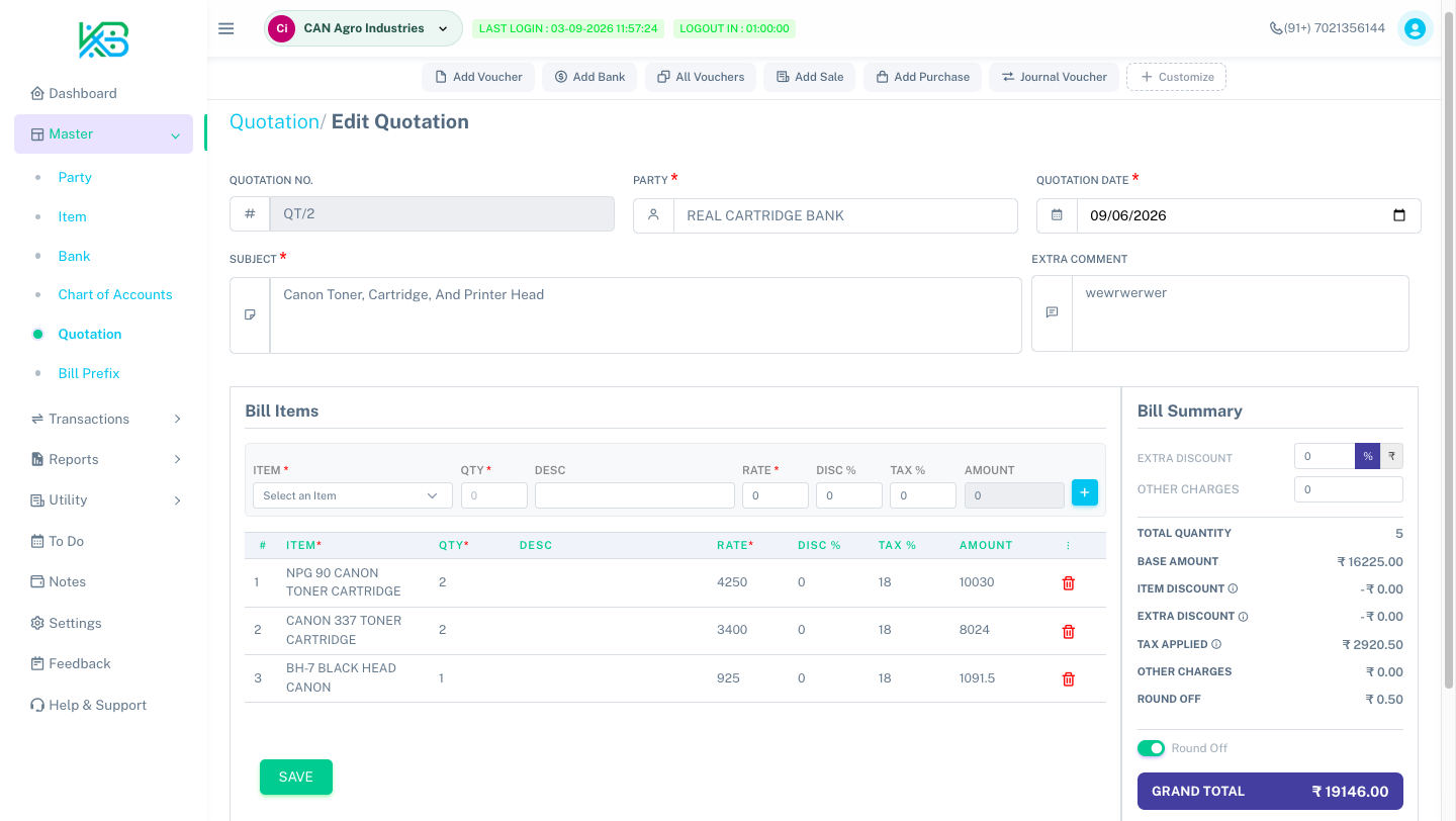 GST compliance audits & summary reports